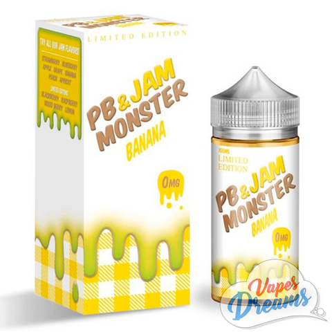 PB &amp; Jam Monster Banana 100ml