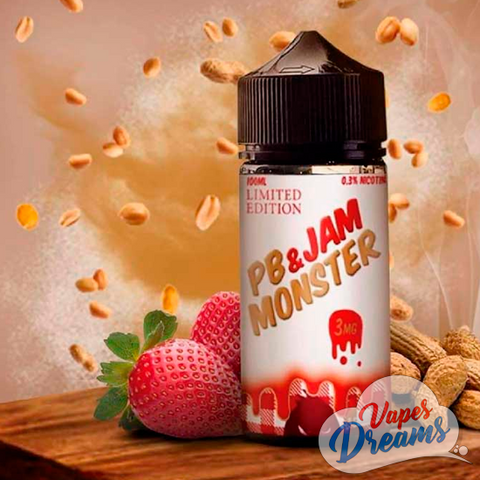 PB &amp; Jam Monster Strawberry 100ml